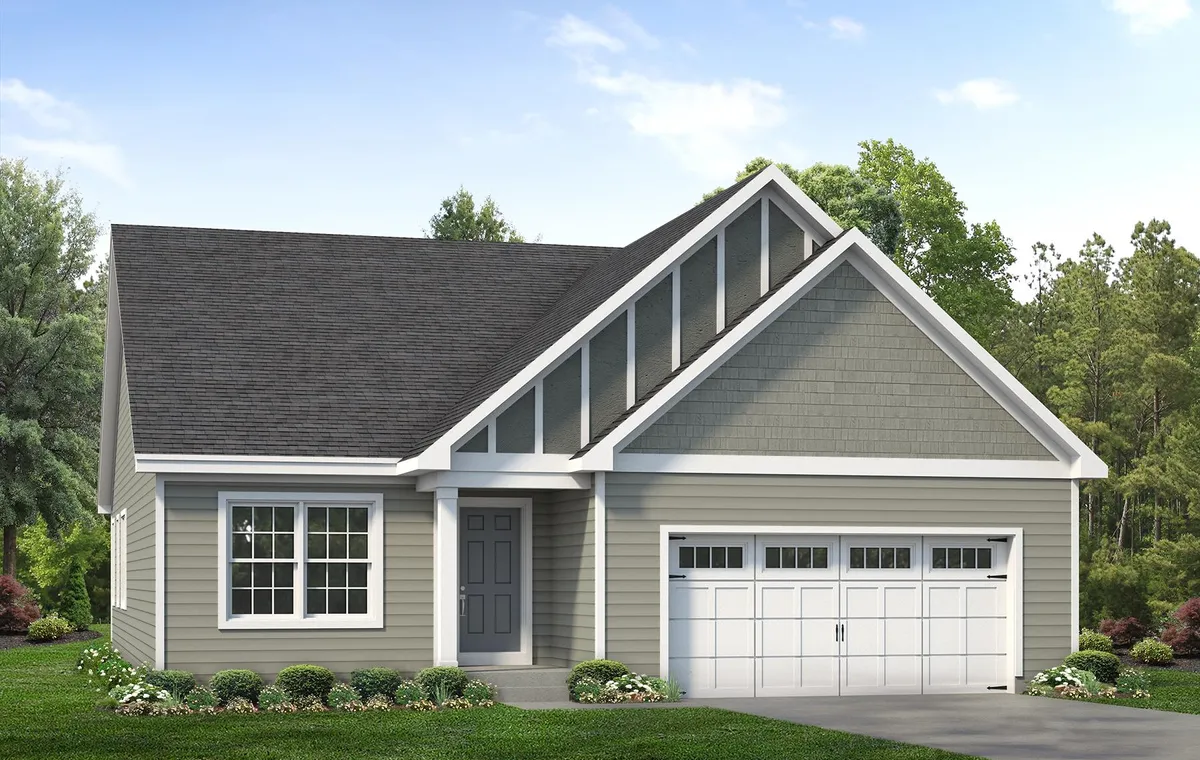 Hamilton II elevation by McKelvey Homes