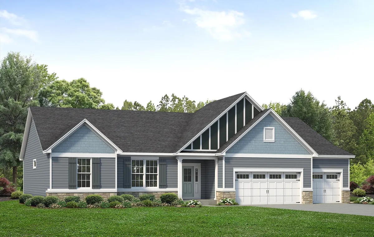 Hemingway elevation by McKelvey Homes