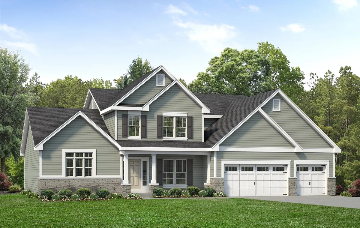 Muirfield elevation by McKelvey Homes